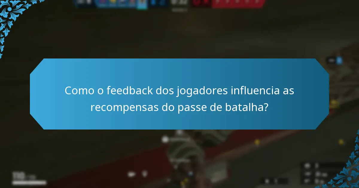 Quais são as sugestões da comunidade em relação às recompensas do passe de batalha?
