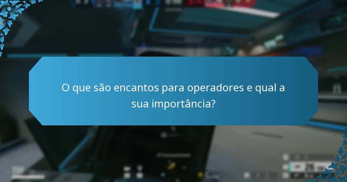 O que são encantos de armas e como funcionam?
