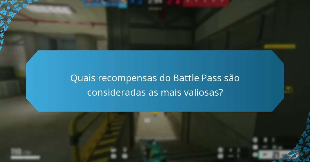 Qual é o papel do feedback dos jogadores na definição das recompensas do Battle Pass?