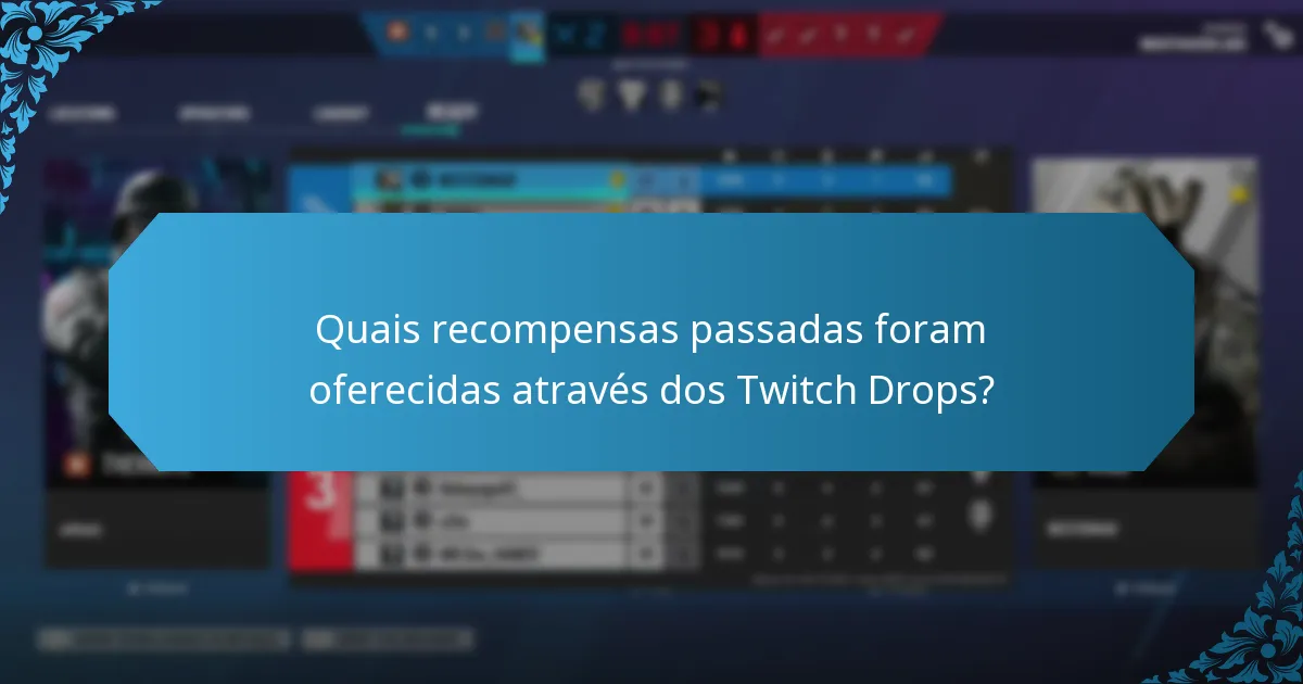 Quais estratégias podem aumentar a participação nos Twitch Drops?