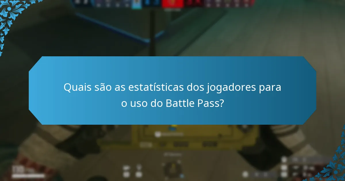 Quais tendências podem ser observadas nos sistemas de Battle Pass?